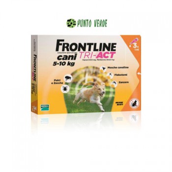 FRONTLINE TRI-ACT SPOT-ON TG S KG 5-10